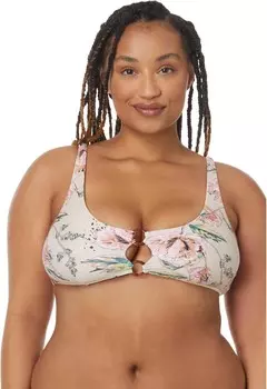 Пляжный топ O'Neill Van Don Floral Ring Bralette Top, цвет Truffle