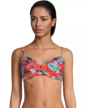 Пляжный топ Sunsets Crossroads Underwire Top, цвет Humming Bird