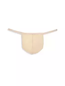 Плюмовые стринги Hom, цвет skin