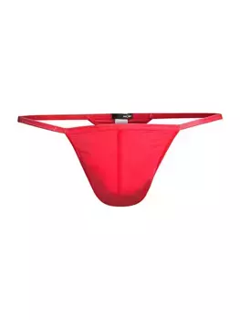 Плюмовые стринги Hom, красный