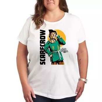 Плюс футболка с пугалом из «Волшебника страны Оз» Licensed Character, белый