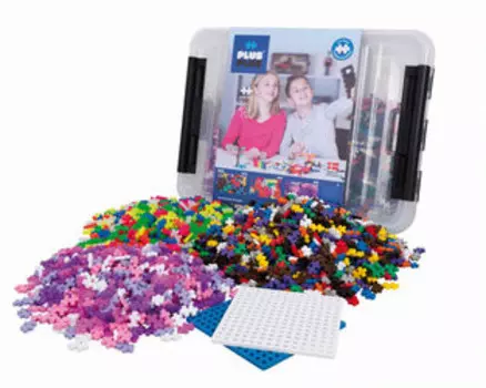 Плюс-Плюс Строительные блоки, разные цвета. Plus-Plus