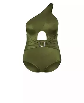 Плюс размер Алена 1 шт CITY CHIC, зеленый