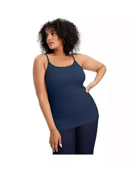 Плюс размер июнь + бюстгальтер-комбинезон Vie One+Only June + Vie, синий