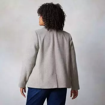 Плюс размер LC Lauren Conrad двубортный пиджак с вырезом на воротнике LC Lauren Conrad