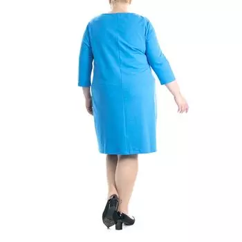 Плюс размер Nina Leonard Платье-трапеция с карманами Nina Leonard, черный