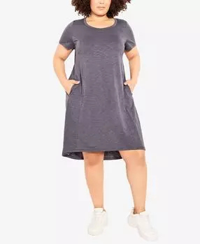 Плюс размер платье тара со вставками Avenue