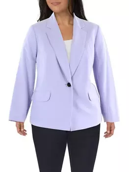 Плюс женский костюм, сирень