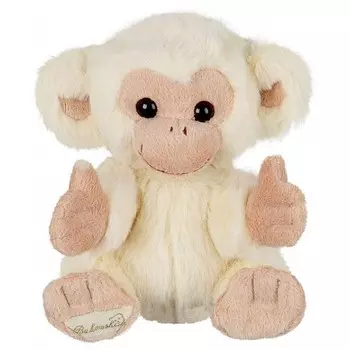 Плюш белый Bernard Monkey, 15 см (Bukowski Design) Bukowski Design of Sweden