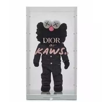 Плюшевая фигурка Dior x Kaws Bff, черный/деним