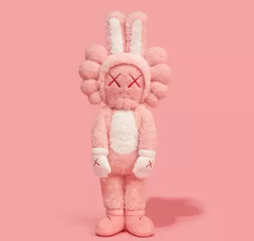 Плюшевая фигурка Kaws Accomplice, розовый