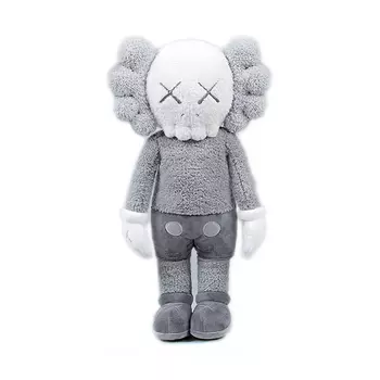 Плюшевая фигурка KAWS Holiday Hong Kong Companion Plush, серый