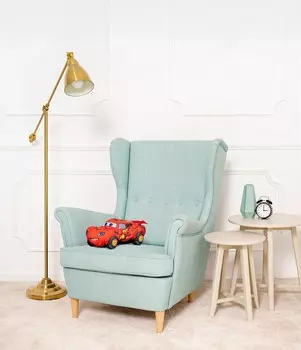 Плюшевая игрушечная машинка-талисман Молния Маккуин CARS Игрушечная машинка - 35 см Mi Gustaw