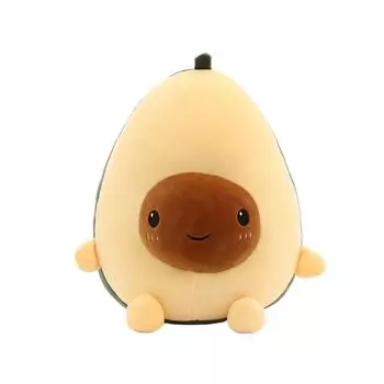 Плюшевая игрушка авокадо, мягкая подушка, креативная хлопковая мягкая кукла 30 см, подарок для детей yozhiqu
