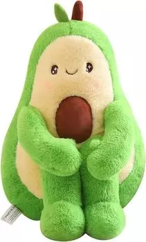 Плюшевая игрушка авокадо, плюшевая игрушка-подушка-кукла, подушка-авокадо, милая и очаровательная кукла, новогодний подарок для детей (50 см) yozhiqu