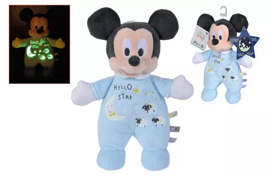 Плюшевая игрушка микки и минни Disney, мультиколор