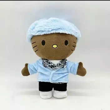 Плюшевая игрушка Tyler The Creator, плюшевый мишка Hello Kitty, мягкая игрушка, подарок-талисман Inna marka