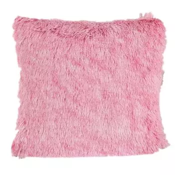 Плюшевая наволочка, мягкая, устойчивая к кеару, дышащая декоративная флисовая наволочка с морским львом, офисная простая наволочка для спальни, розовая Stuttg
