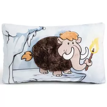 Плюшевая подушка NICI Mammut Elke 48398 - Мягкая подушка NICI Stone Age 43x25см