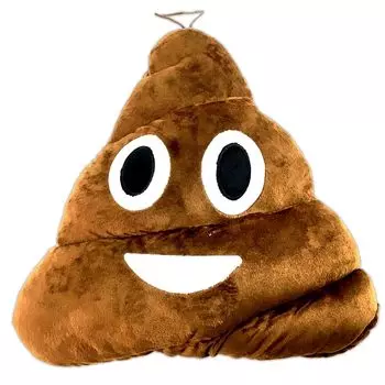 Плюшевая подушка смеющиеся какашки | Подушка ворс | Приятная какашка из подушек HAC24