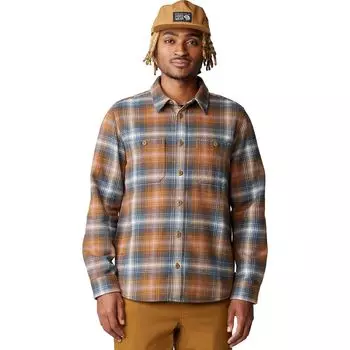 Плюшевая рубашка с длинным рукавом Mountain Hardwear, коричневый