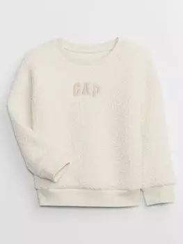 Плюшевая толстовка Gap, бежевый