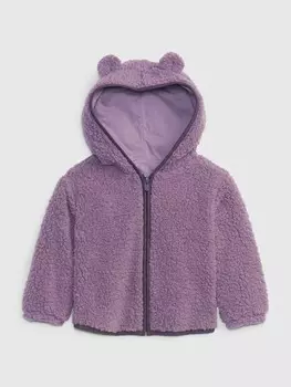 Плюшевая толстовка Gap, фиолетовый