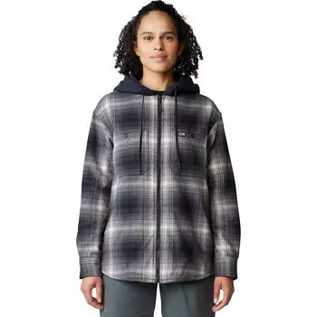 Плюшевая утепленная шапка-куртка Mountain Hardwear, черный