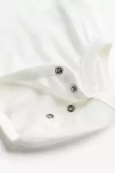 Плюшевое боди и комбинезон H&M, синий
