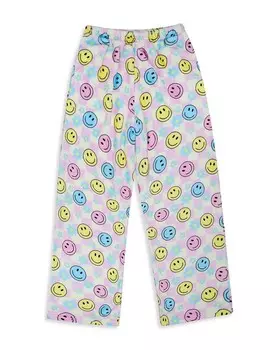 Плюшевые брюки Happy Check для девочек Iscream — Little Kid, Big Kid, мультиколор