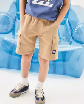 Плюшевые шорты-карго для малышей Kids El Corte Ingls, цвет Visn oscuro