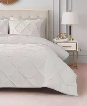 Плюшевые складки Kiss, 2 шт. Комплект одеял, Twin/Twin XL Juicy Couture, белый