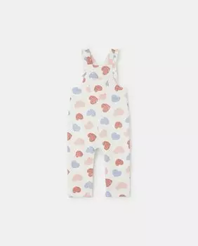 Плюшевый комбинезон для девочки на бретелях El Corte Ingls