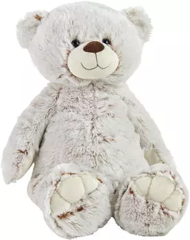 Плюшевый мишка My Baby Lou, светло-серый