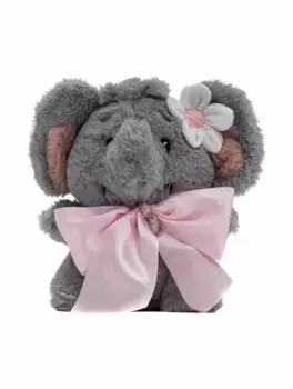 Плюшевый рюкзак Monnalisa, серый