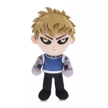 Плюшевый талисман из серии One Punch Man Genos, 28 см, отличный подарок для детей всех возрастов. Inna marka