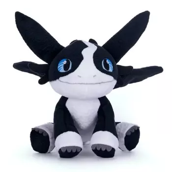 Плюшевый талисман «Как приручить дракона» Пьерун Гром 30 см, оригинальная лицензированная игрушка из фильма для детей всех возрастов, супер плюшевые вышитые глаза, плюшевые крылья Inna marka