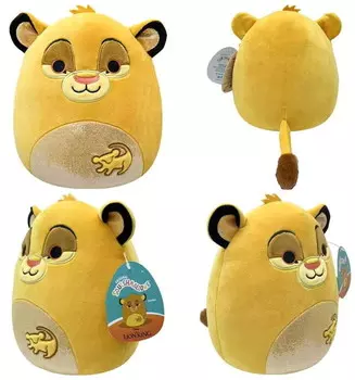 Плюшевый талисман Короля Льва Squishmallows Симба 20 см JAZWARES