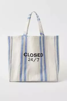 ПЛЯЖНАЯ СУМКА CLOSED, экрю