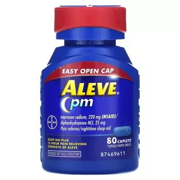 PM, 80 капсул Aleve
