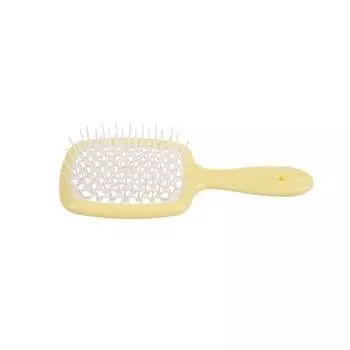 Пневматическая расческа Janeke, Superbrush Pastel-Yellow