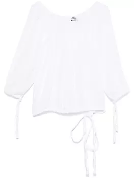 PNK хлопковая блузка, белый