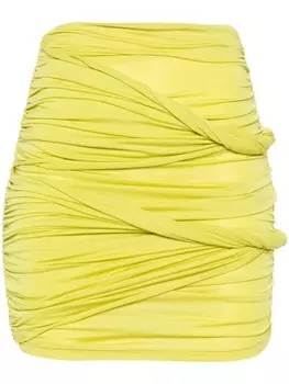 PNK мини-юбка с рюшами, зеленый