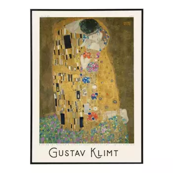 Поцелуй Климта PSTR Studio Print + Frame Домашний офис El Corte Ingls