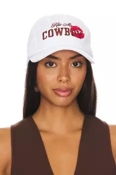 Поцелуй меня, папа-ковбой, кепка The Laundry Room, белый