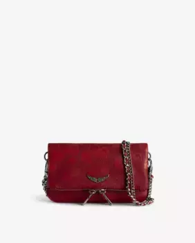 Pochette Rock Nano Красная сумка Zadig & Voltaire, красный