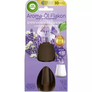 Почувствуй себя хорошо, наполни бутылку ароматическим маслом, расслабляющую лаванду Air Wick, 20 ml