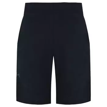 Под доспехами исчезают тканые мужские шорты Under Armour, черный