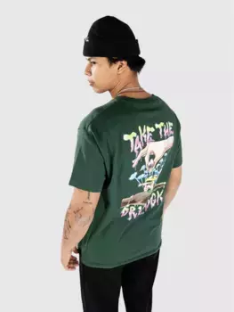 Подарочная футболка Dgk, зеленый