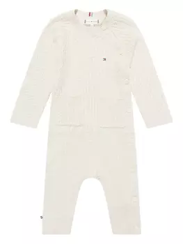 Подарочная коробка для комбинезона из трикотажного полотна Tommy Hilfiger Junior, нейтральный